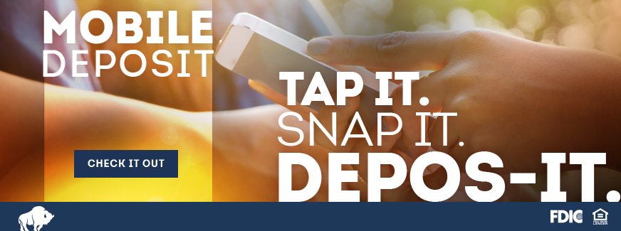 Tap it, Snap it, De-posit